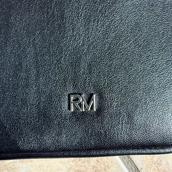 NWT REBECCA MINKOFF Quilted Studded Crossbody Black‎ Silver Hardware - Picture 4 of 13